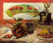 Paul Gauguin Still Life with Fan oil painting on canvas